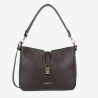 Lancaster - Grand sac besace épaule Milano Horizon marron